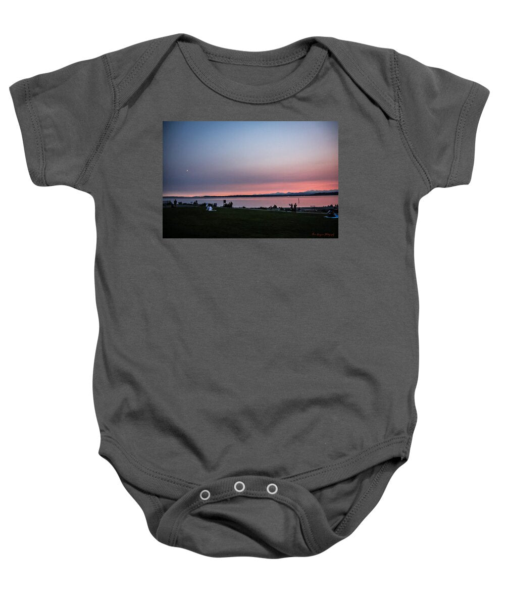 Sunset late summer - Baby Onesie