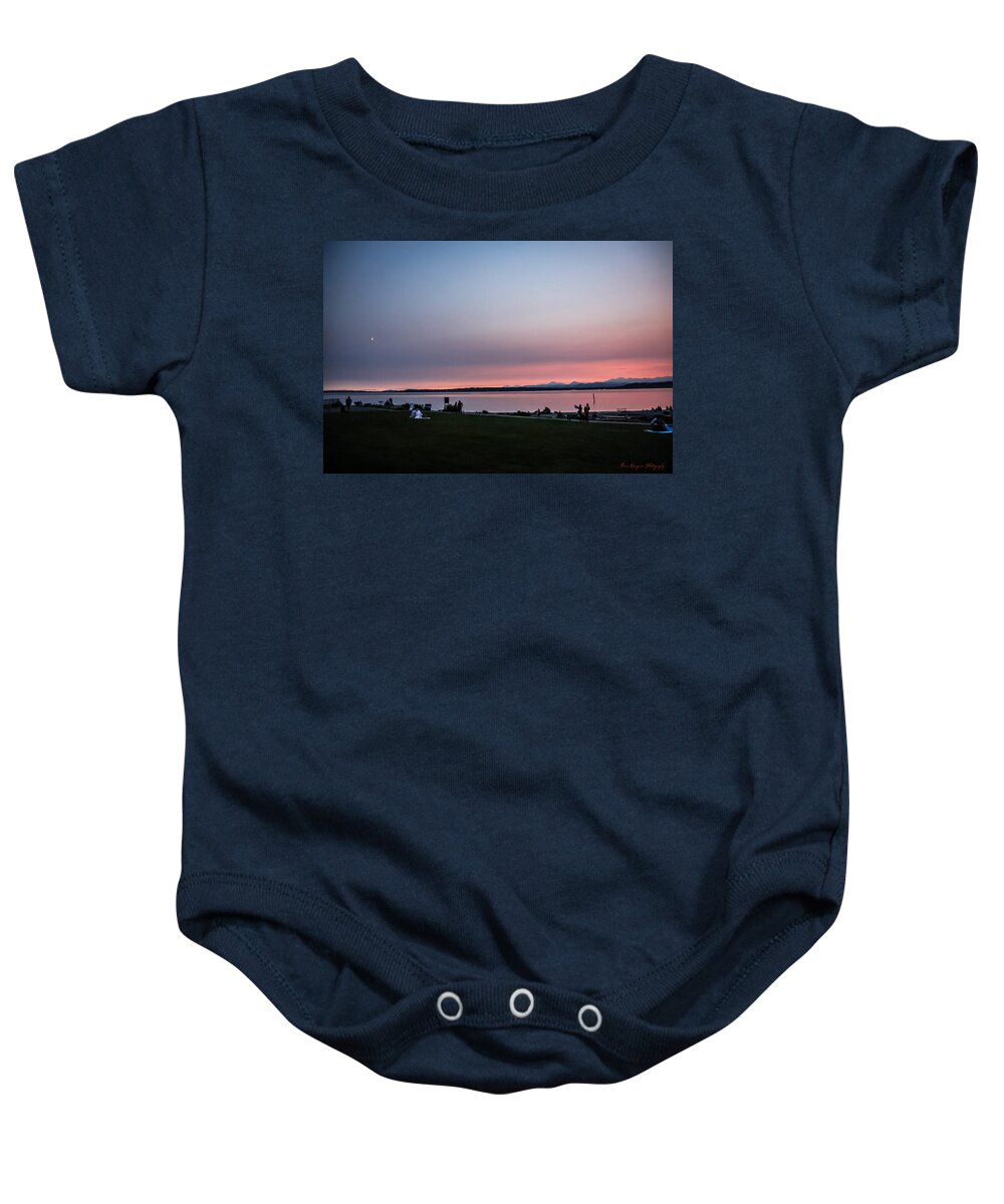 Sunset late summer - Baby Onesie