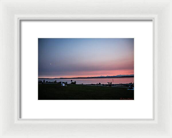 Sunset late summer - Framed Print