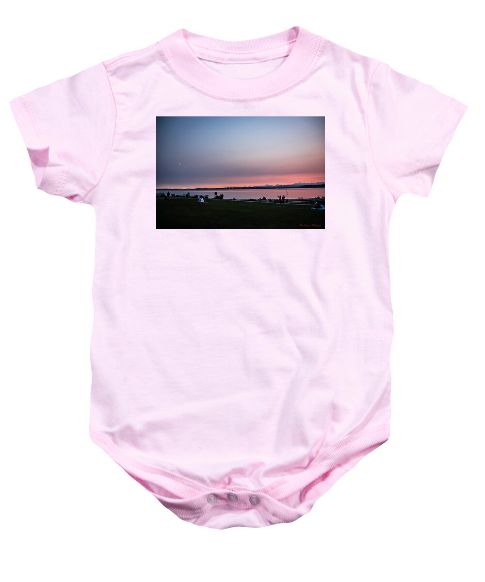 Sunset late summer - Baby Onesie