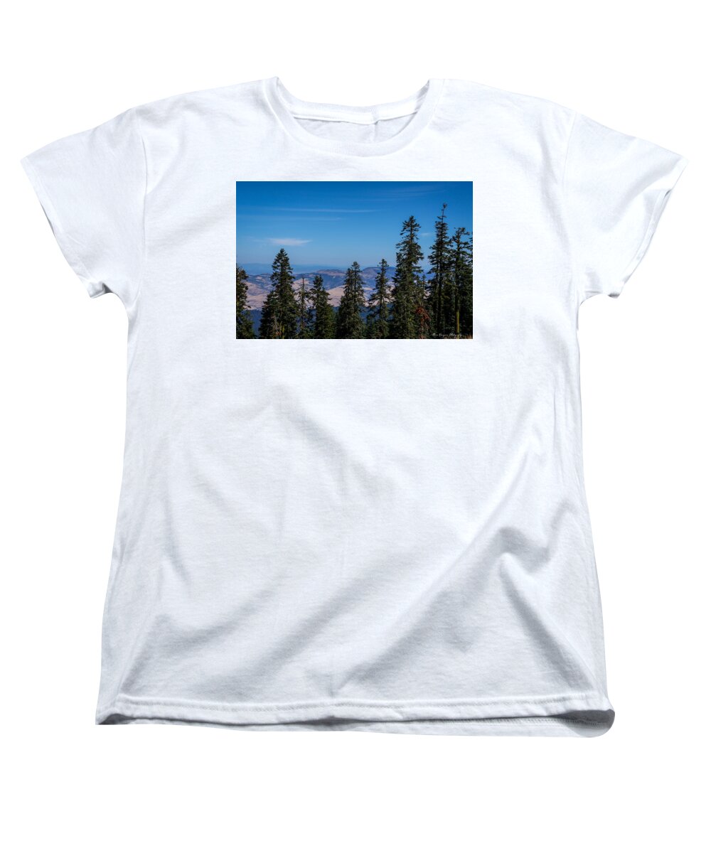 Threw the trees - Women's T-Shirt (Standard Fit)