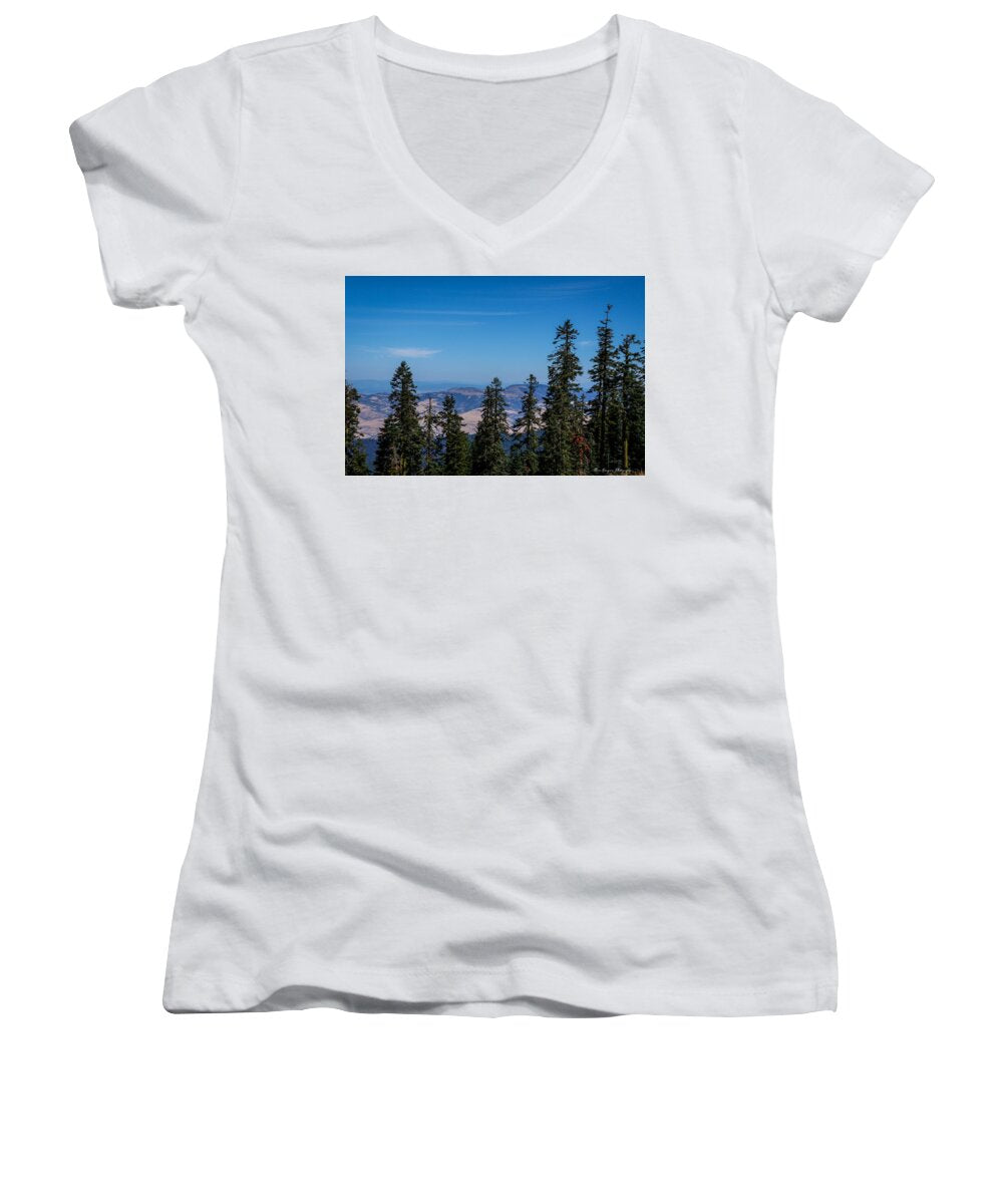 Threw the trees - Women's V-Neck