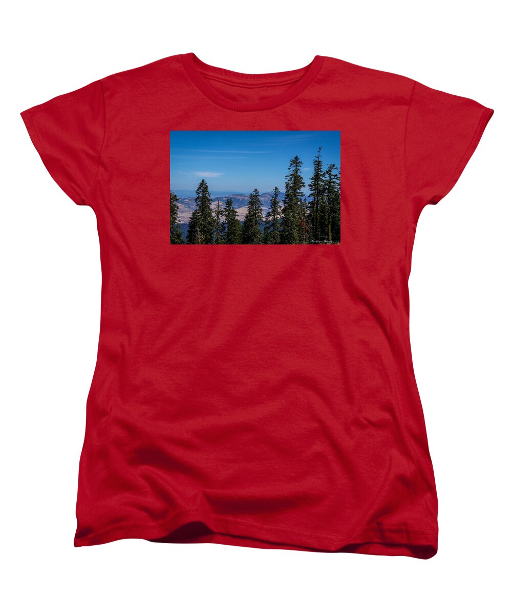 Threw the trees - Women's T-Shirt (Standard Fit)