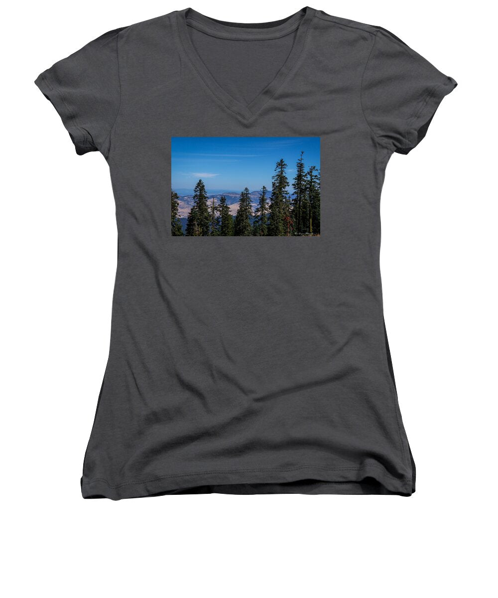 Threw the trees - Women's V-Neck