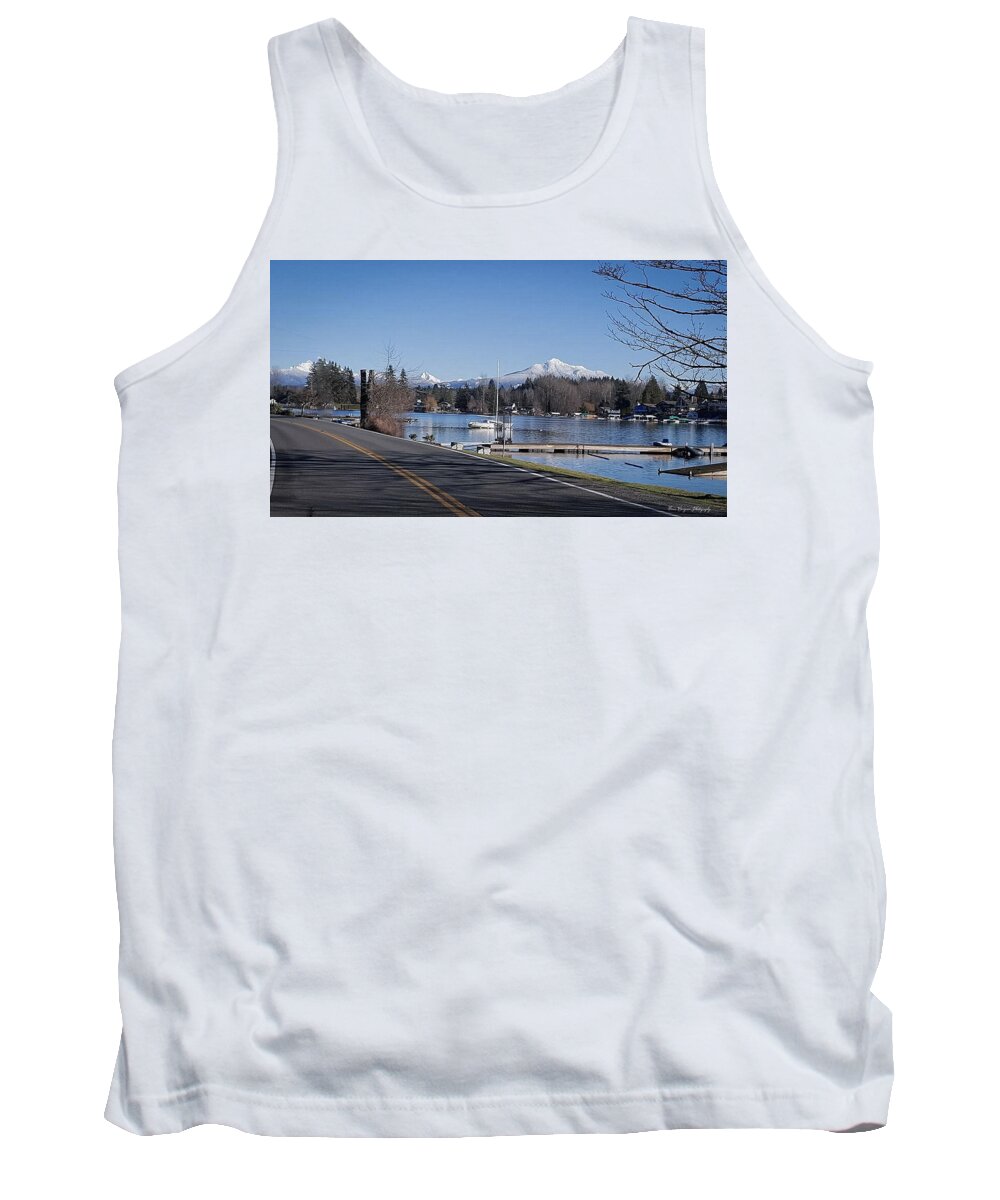 View of lake Steven - Tank Top