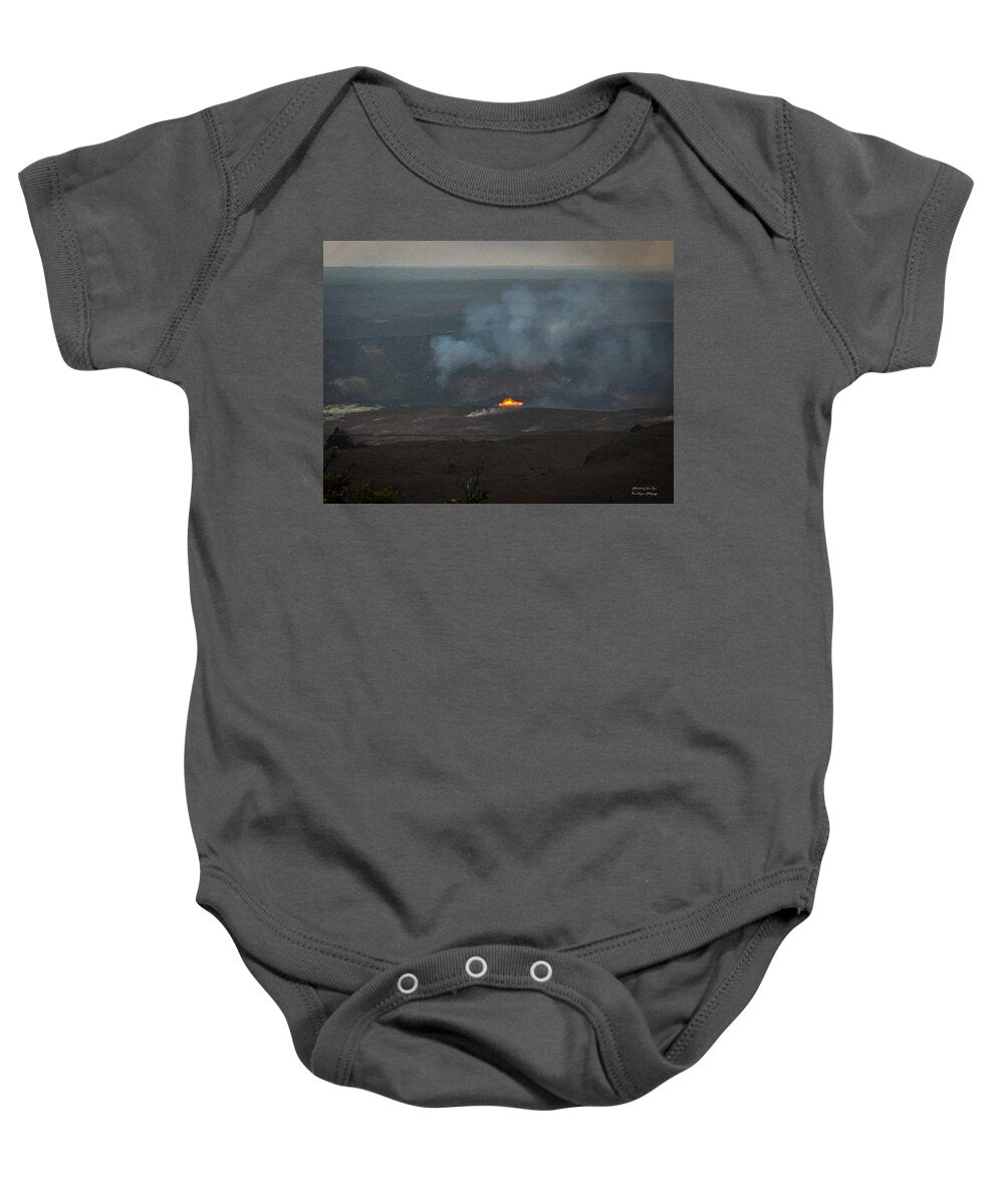 Volcano in Hawaii - Baby Onesie