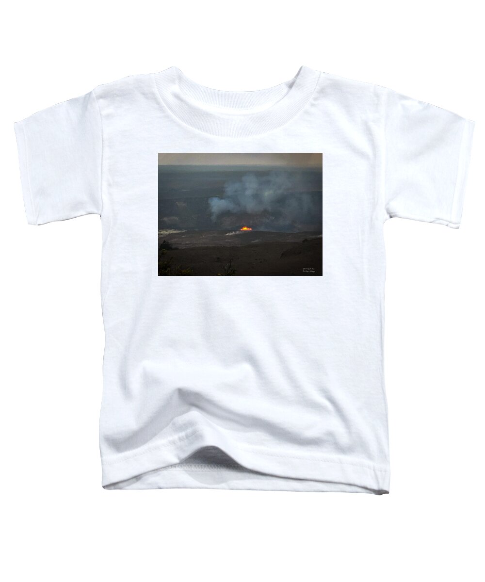 Volcano in Hawaii - Toddler T-Shirt