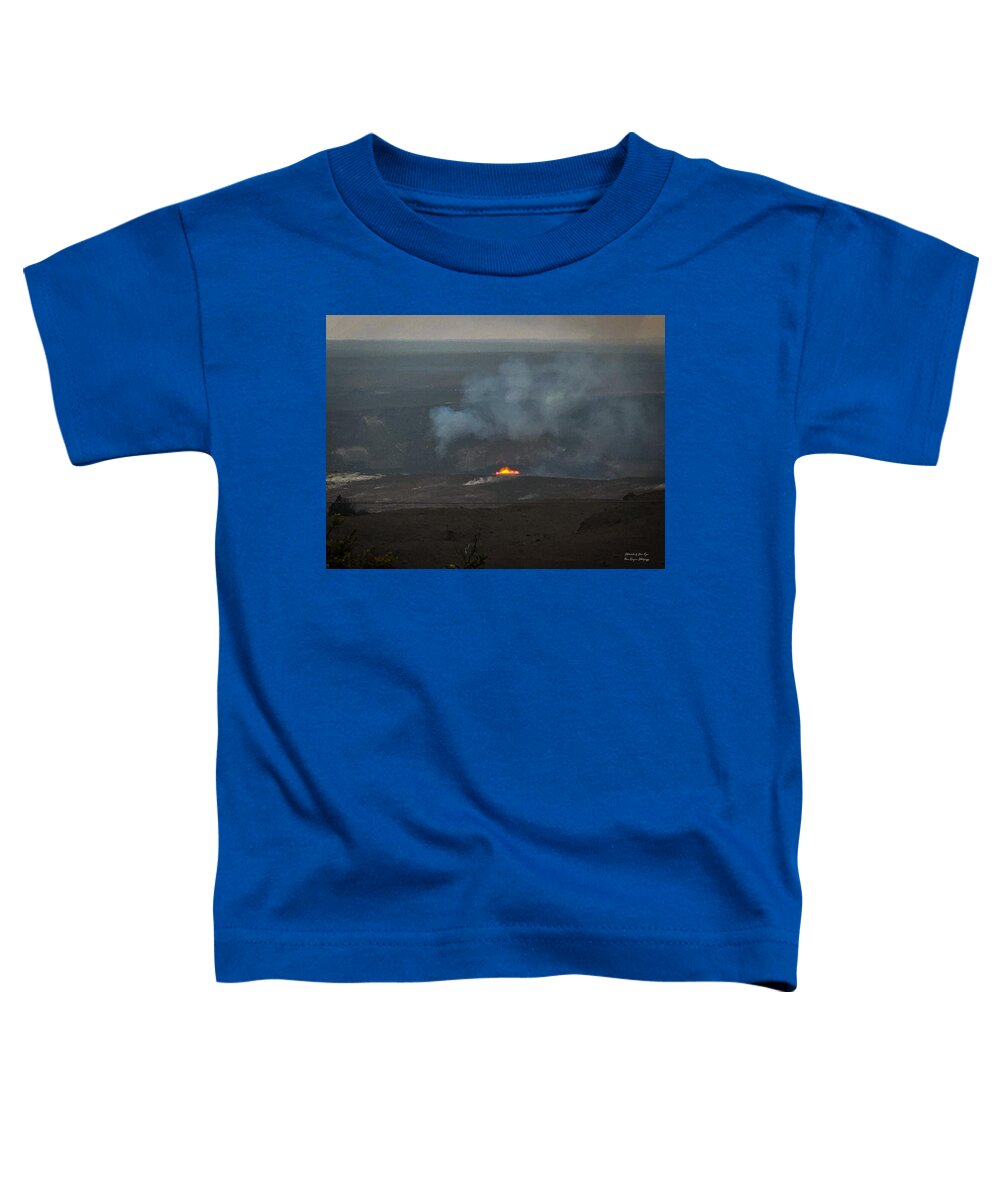 Volcano in Hawaii - Toddler T-Shirt