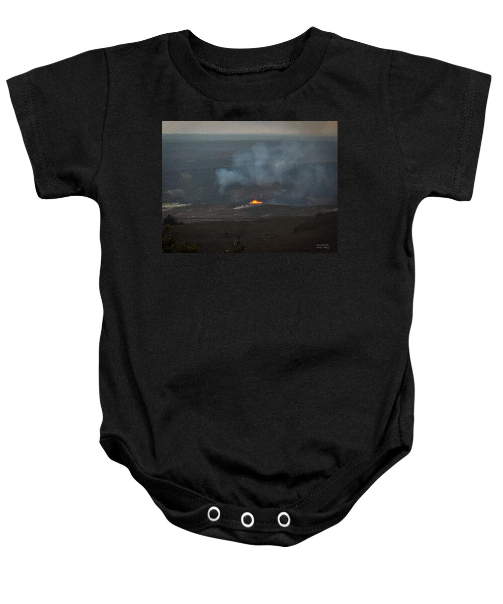 Volcano in Hawaii - Baby Onesie