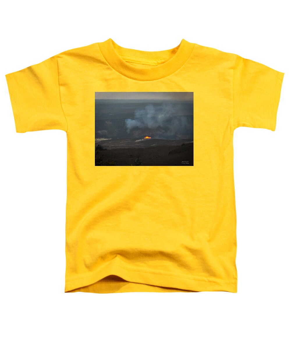 Volcano in Hawaii - Toddler T-Shirt