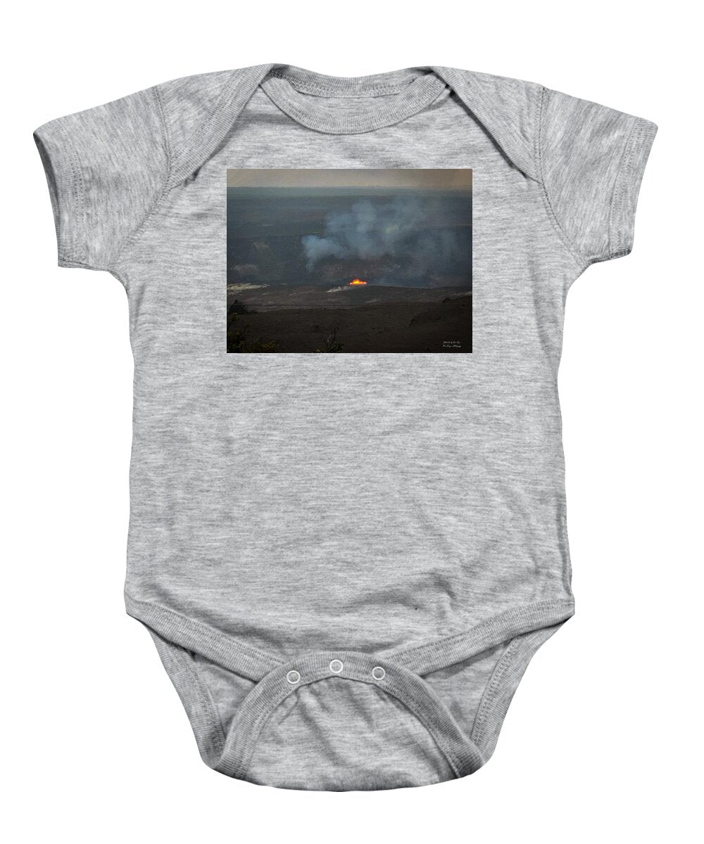 Volcano in Hawaii - Baby Onesie