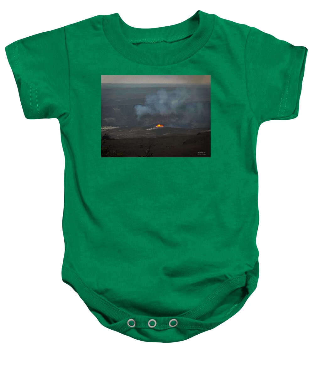 Volcano in Hawaii - Baby Onesie