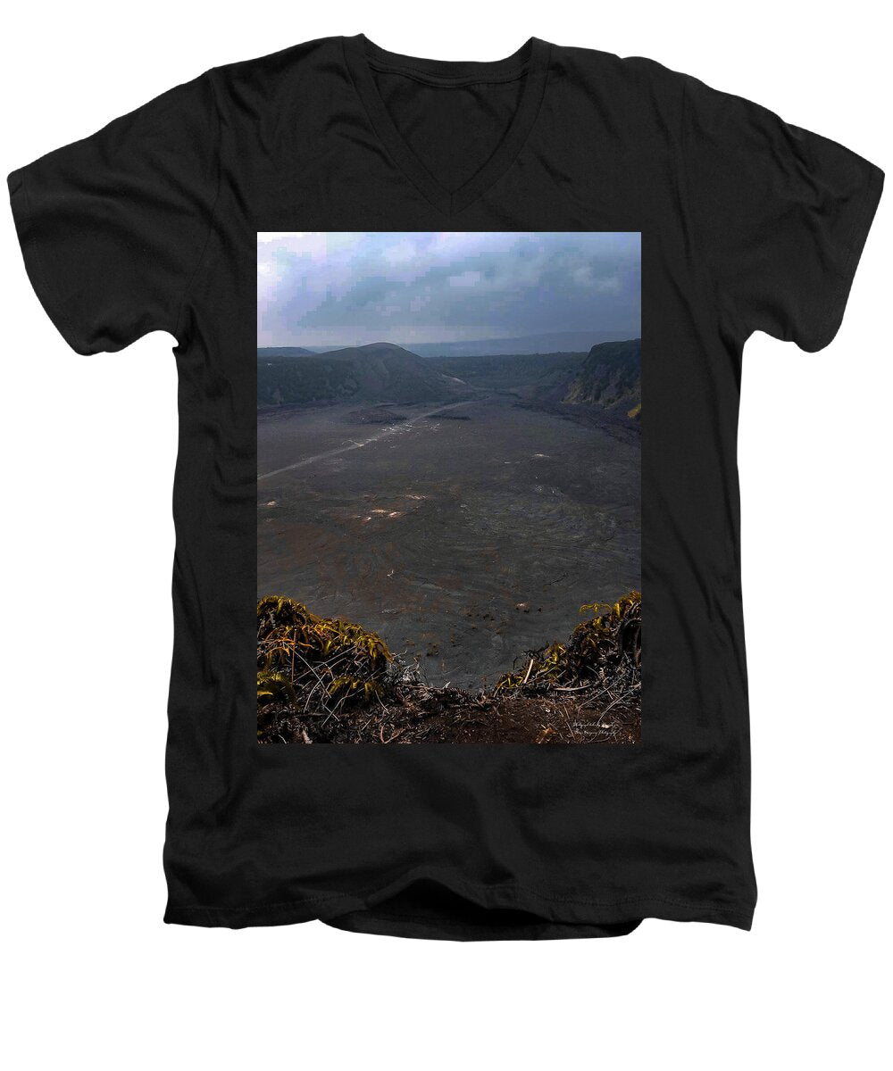 Volcano Planes - Men's V-Neck T-Shirt