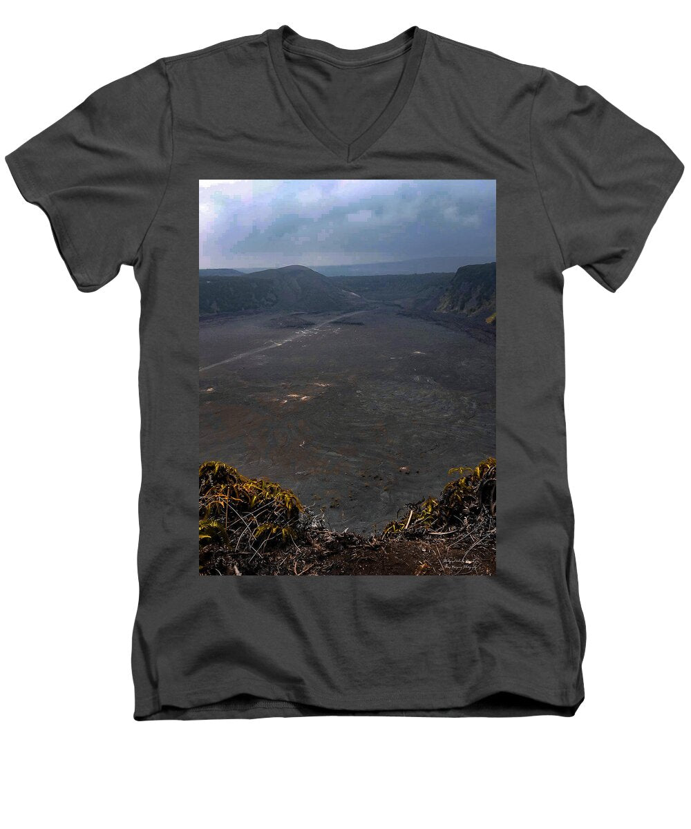 Volcano Planes - Men's V-Neck T-Shirt