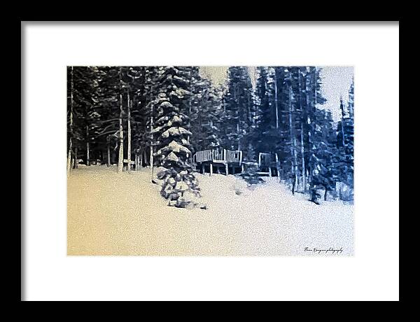 Winter - Framed Print