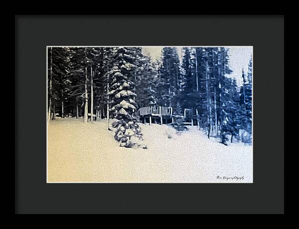 Winter - Framed Print