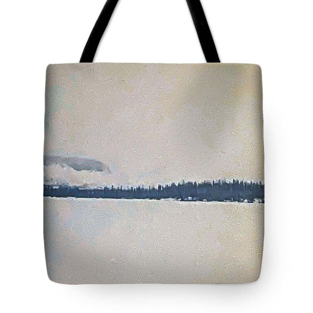 Winter lake - Tote Bag