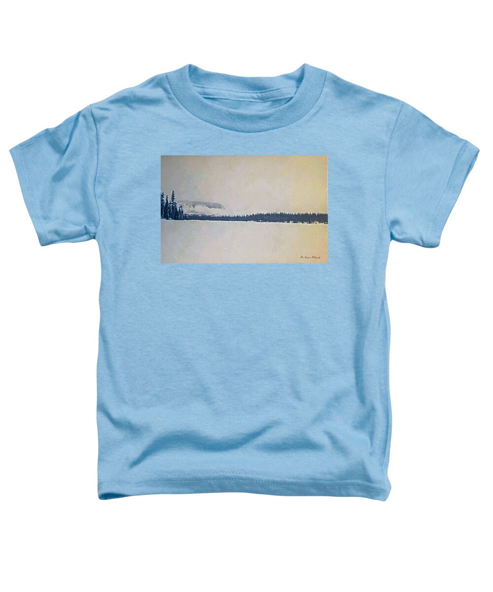 Winter lake - Toddler T-Shirt
