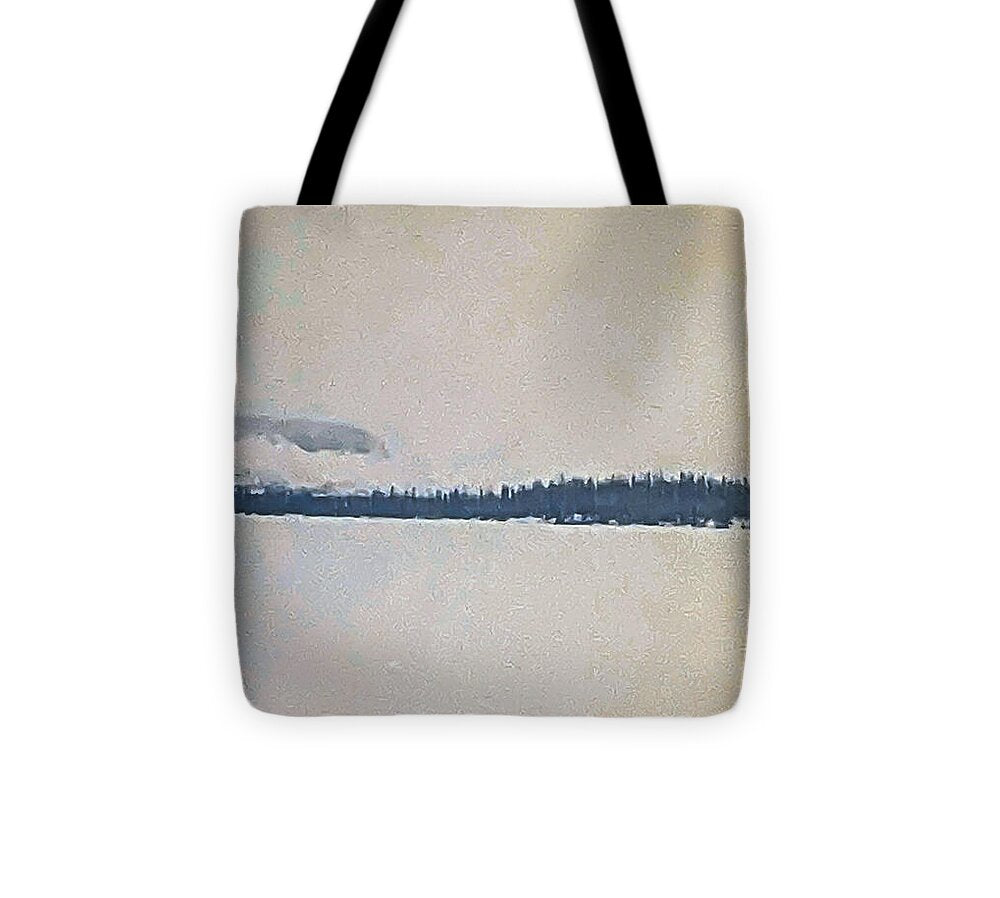 Winter lake - Tote Bag