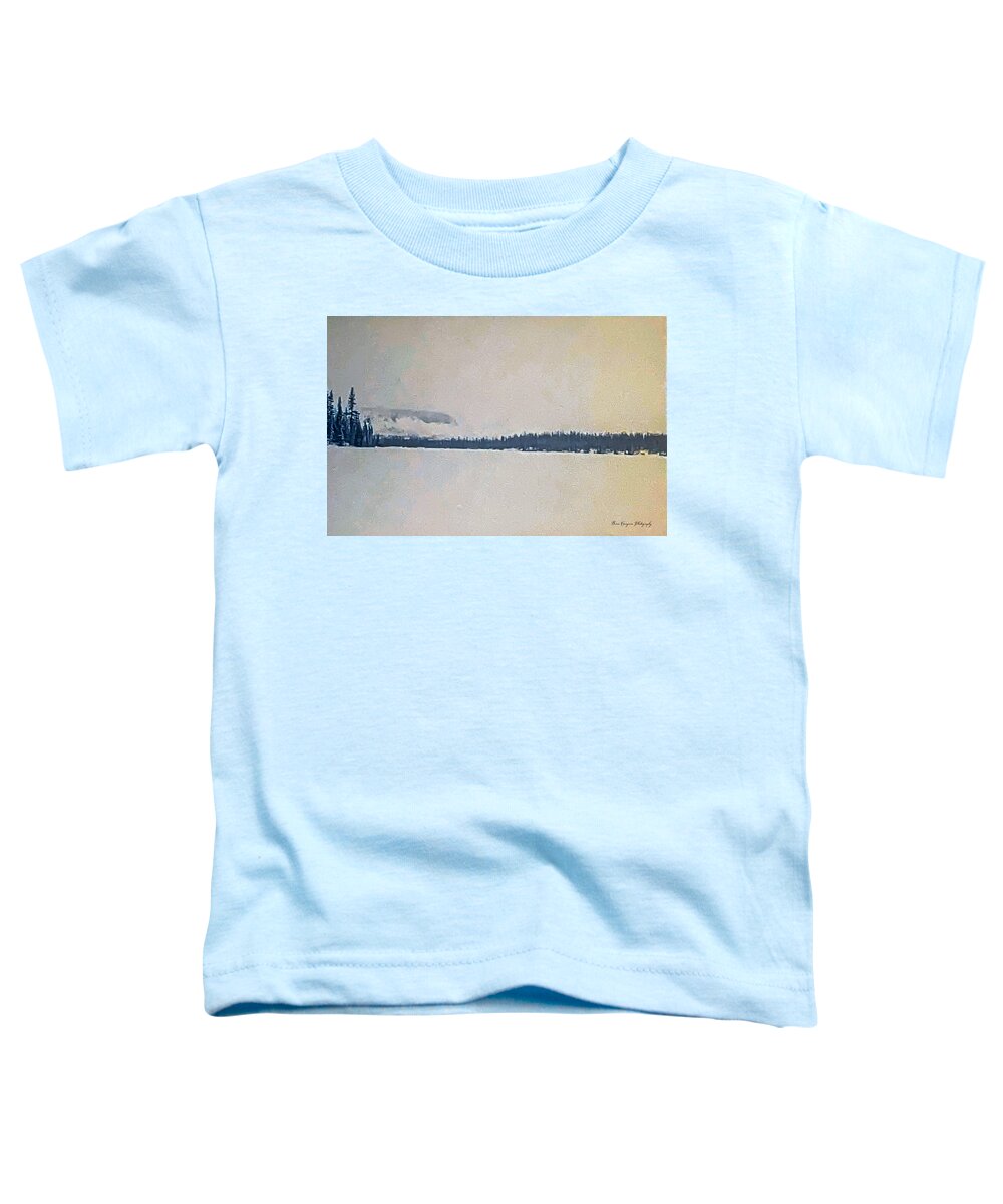 Winter lake - Toddler T-Shirt