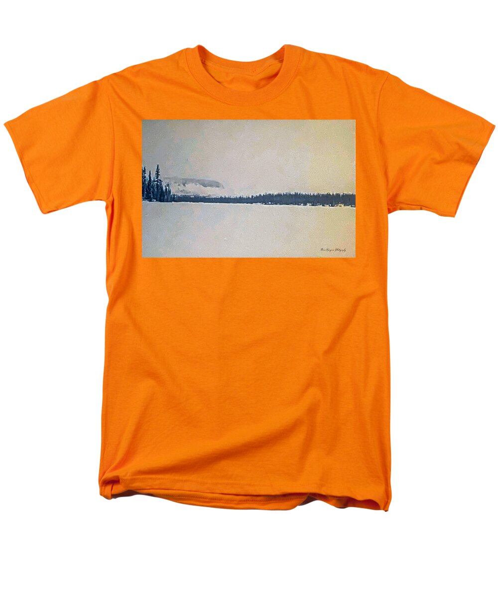Winter lake - Men's T-Shirt (Regular Fit)