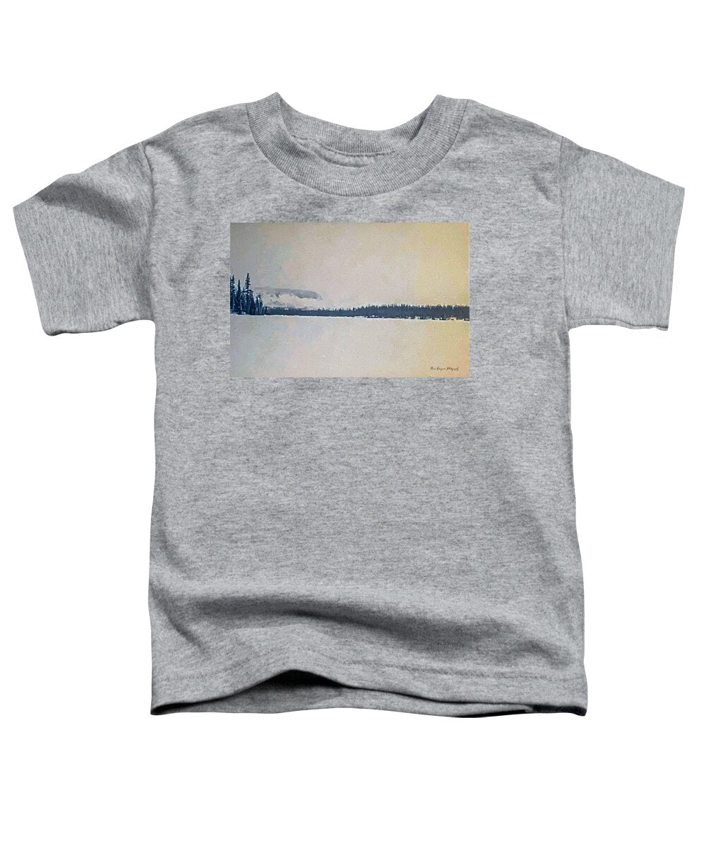 Winter lake - Toddler T-Shirt