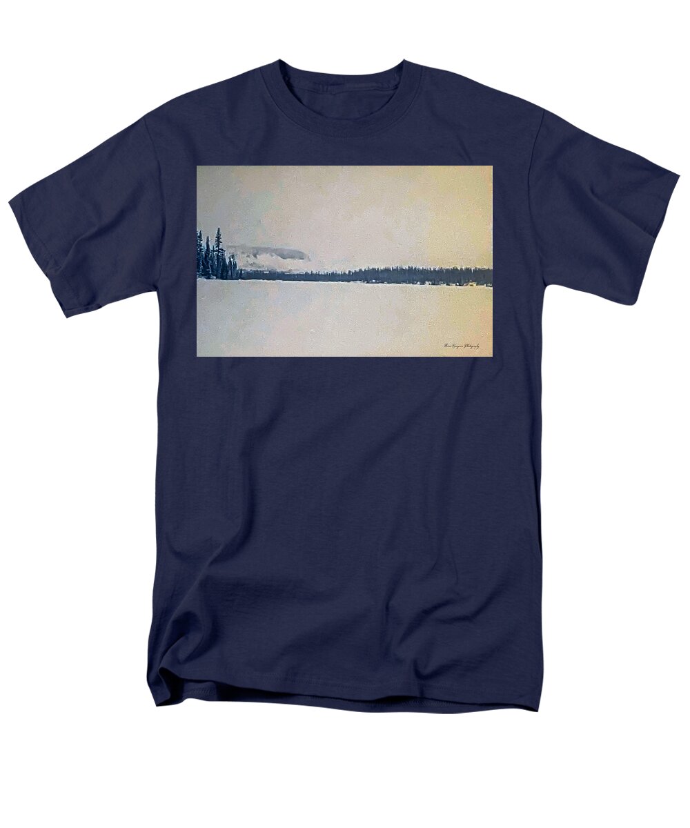 Winter lake - Men's T-Shirt (Regular Fit)