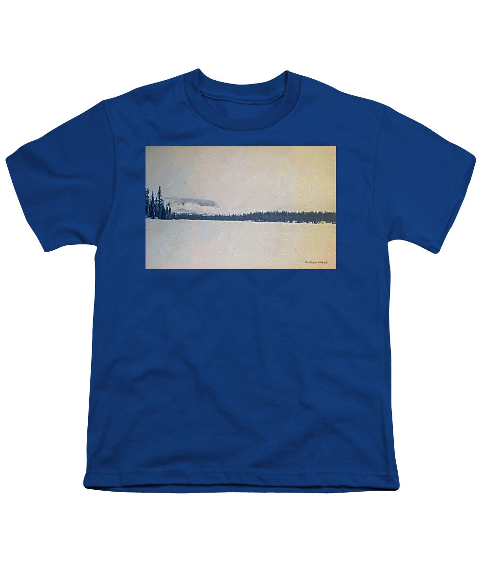 Winter lake - Youth T-Shirt