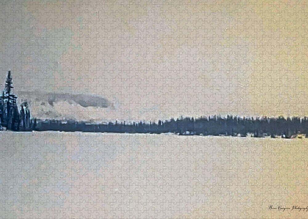 Winter lake - Puzzle