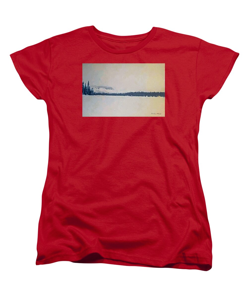 Winter lake - Women's T-Shirt (Standard Fit)