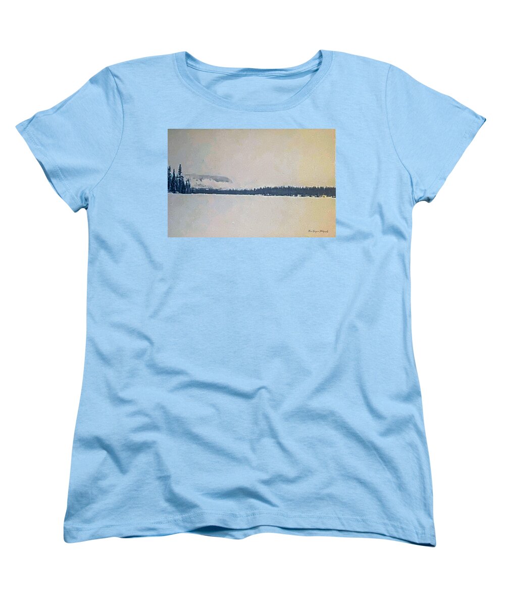 Winter lake - Women's T-Shirt (Standard Fit)