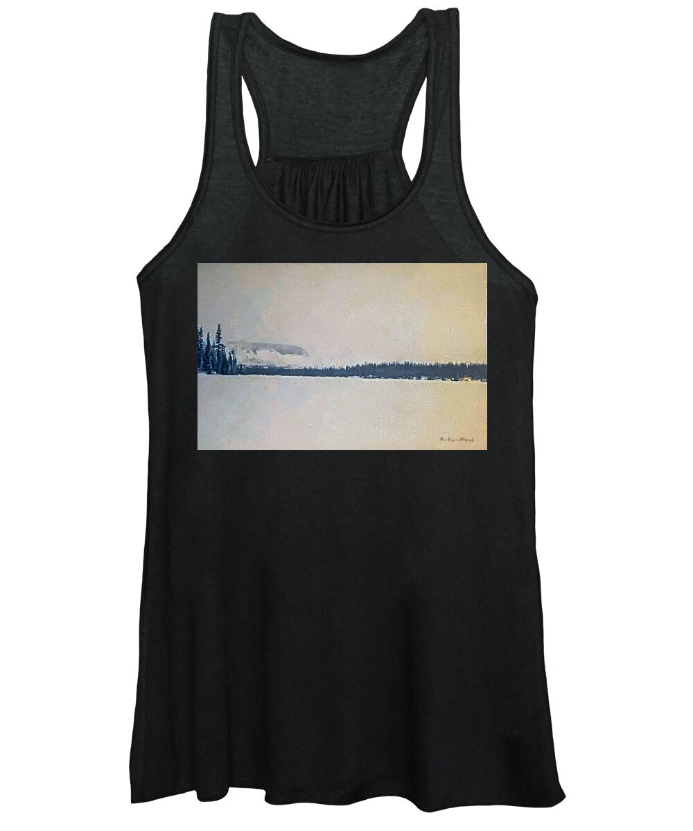 Winter lake - Women's Tank Top