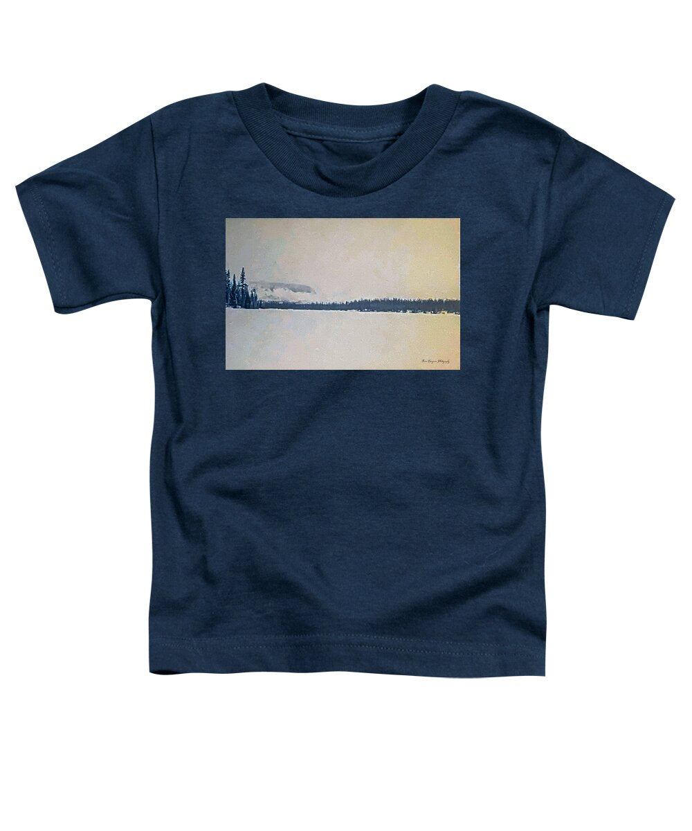 Winter lake - Toddler T-Shirt