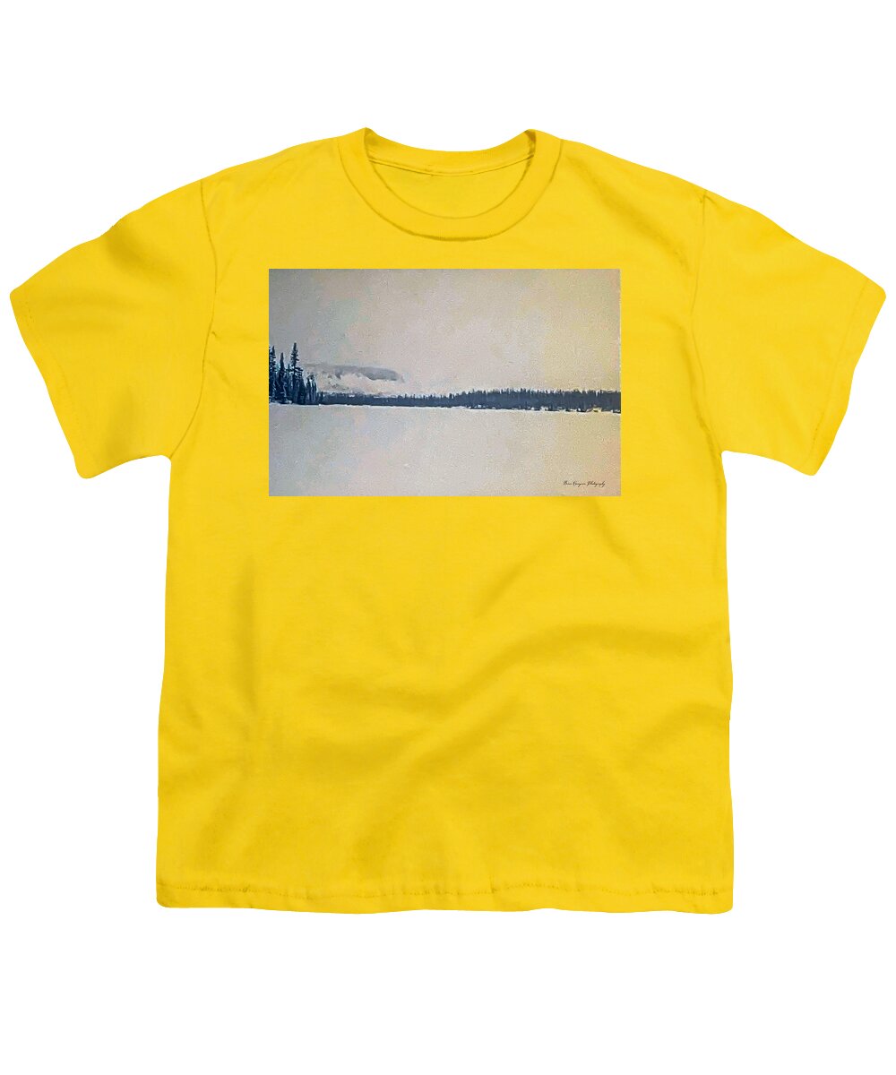 Winter lake - Youth T-Shirt
