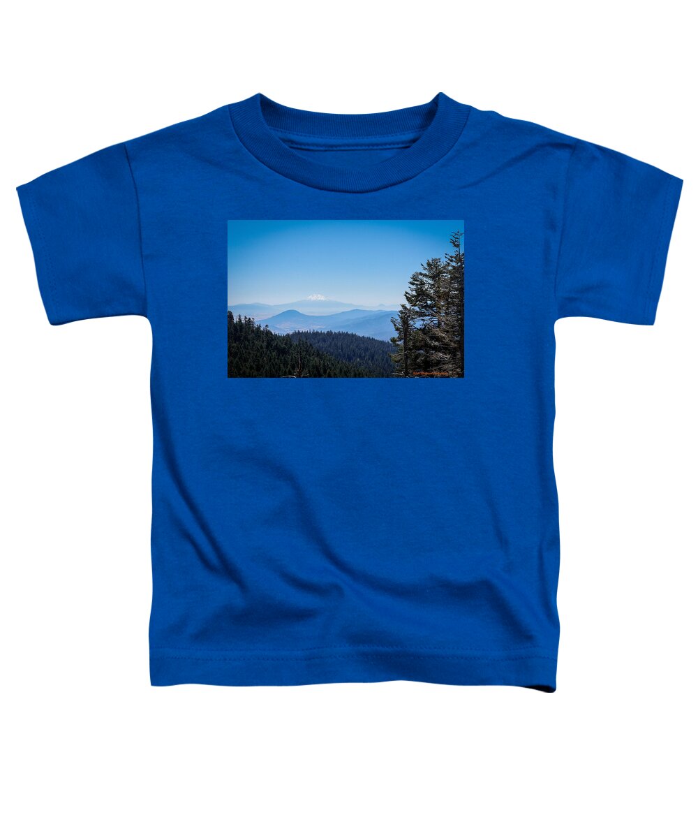 Mt Shasta in the haze #1 - Toddler T-Shirt
