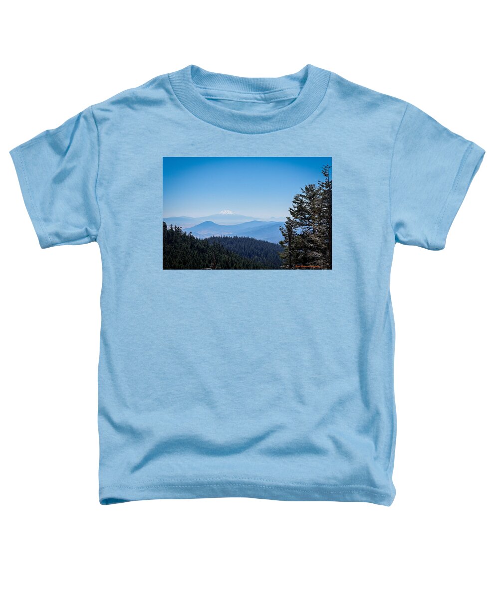 Mt Shasta in the haze #1 - Toddler T-Shirt