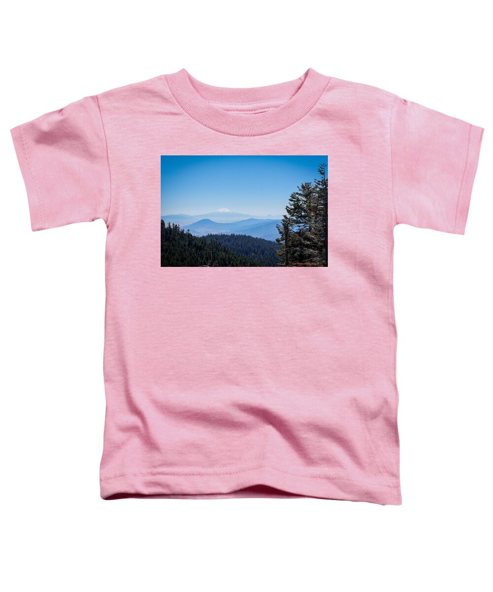 Mt Shasta in the haze #1 - Toddler T-Shirt