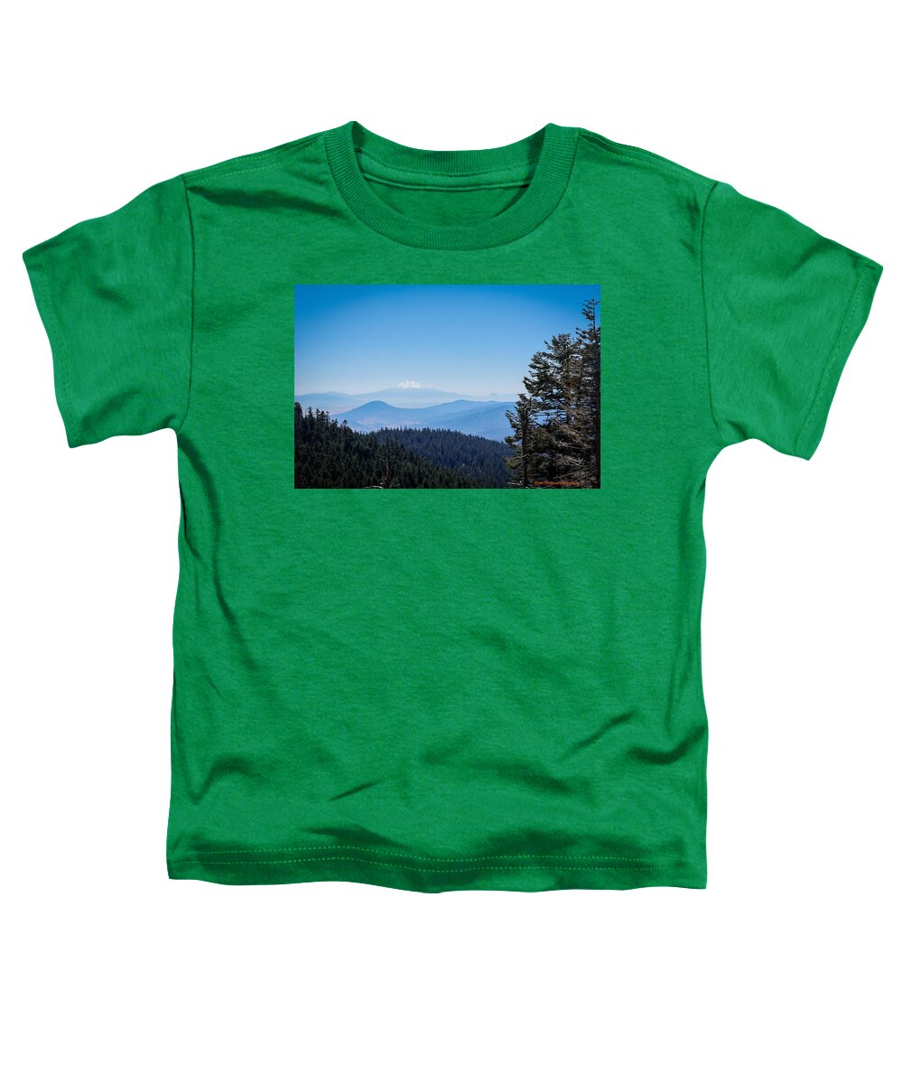 Mt Shasta in the haze #1 - Toddler T-Shirt