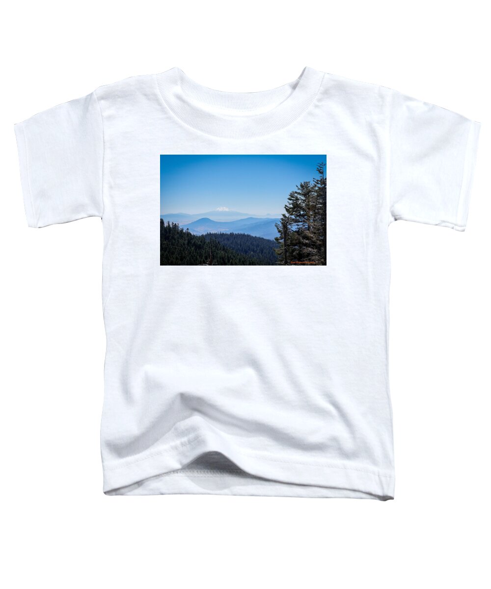Mt Shasta in the haze #1 - Toddler T-Shirt
