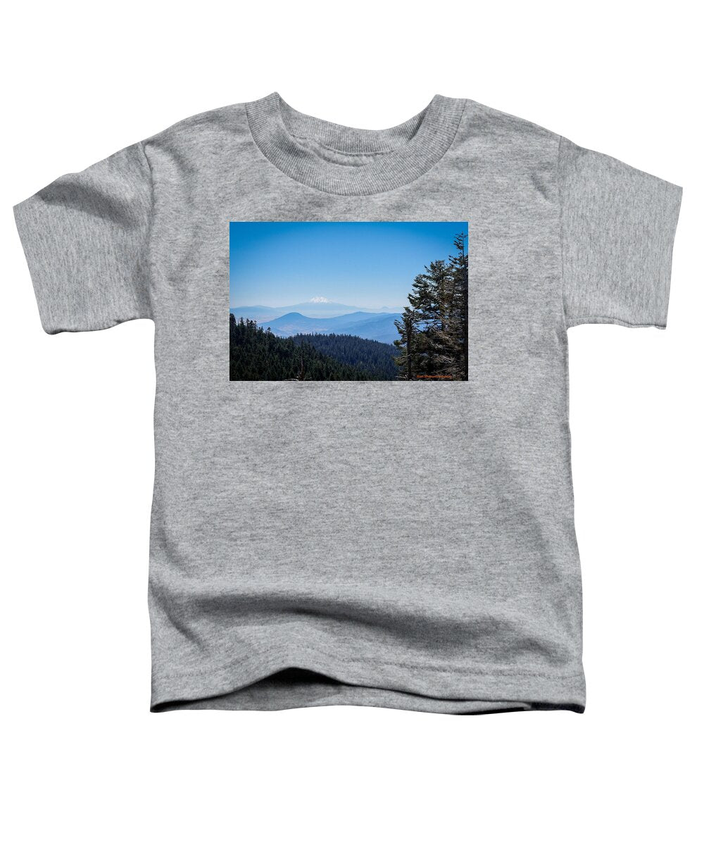 Mt Shasta in the haze #1 - Toddler T-Shirt