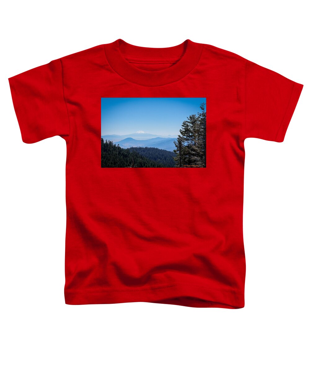 Mt Shasta in the haze #1 - Toddler T-Shirt