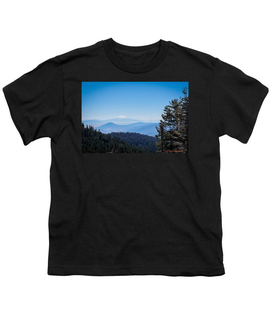Mt Shasta in the haze #1 - Youth T-Shirt
