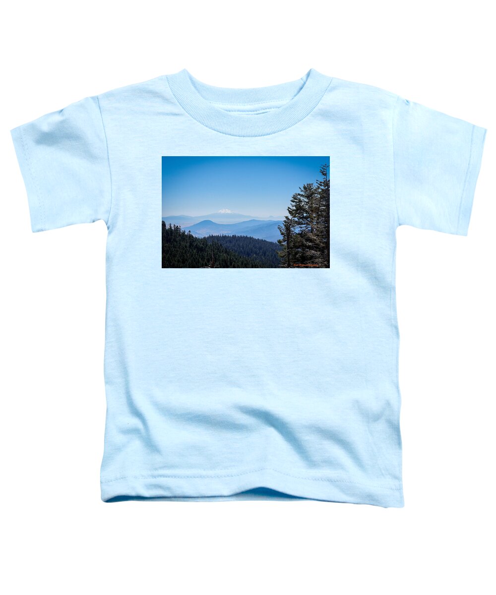 Mt Shasta in the haze #1 - Toddler T-Shirt