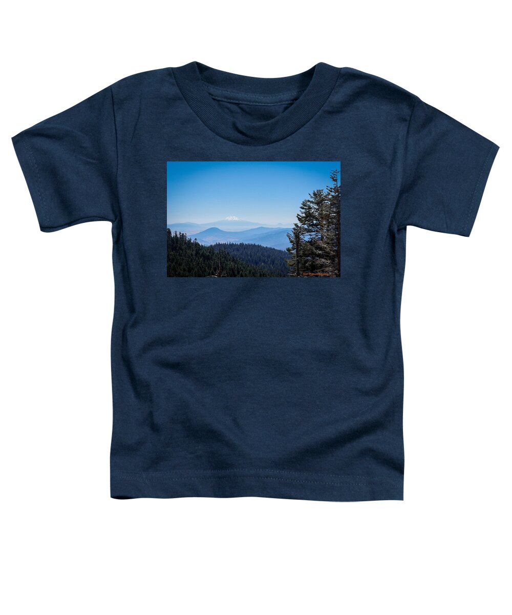 Mt Shasta in the haze #1 - Toddler T-Shirt