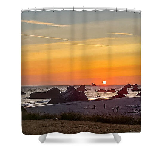 Sunset 5 1 - Shower Curtain