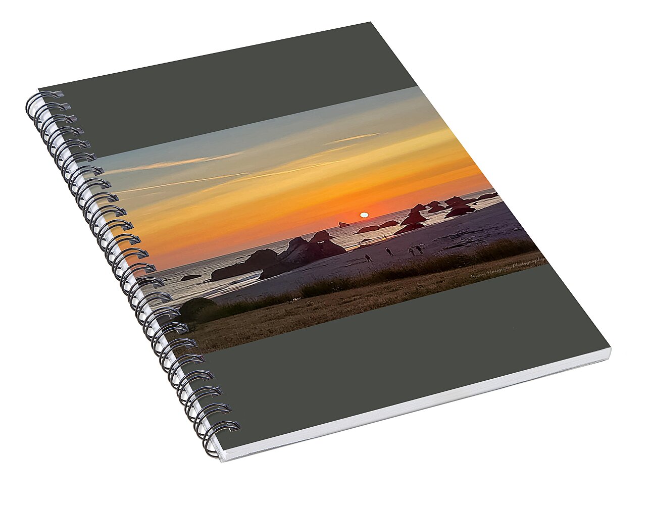 Sunset 5 1 - Spiral Notebook
