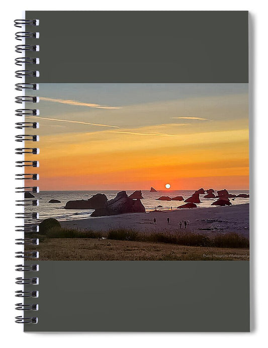 Sunset 5 1 - Spiral Notebook