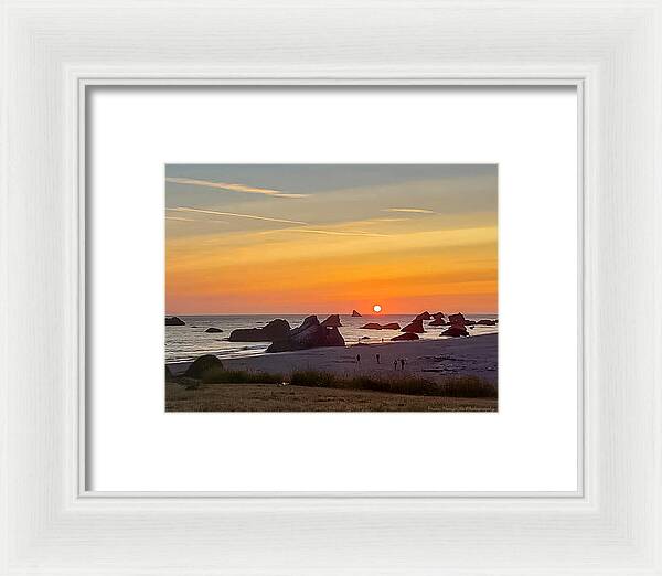 Sunset 5 1 - Framed Print