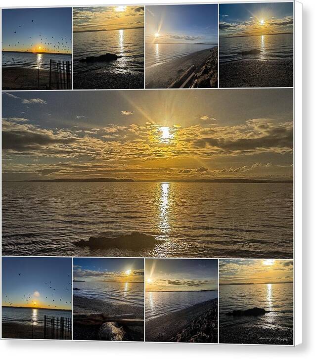 Sunsets  1 - Canvas Print