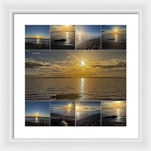 Sunsets  1 - Framed Print